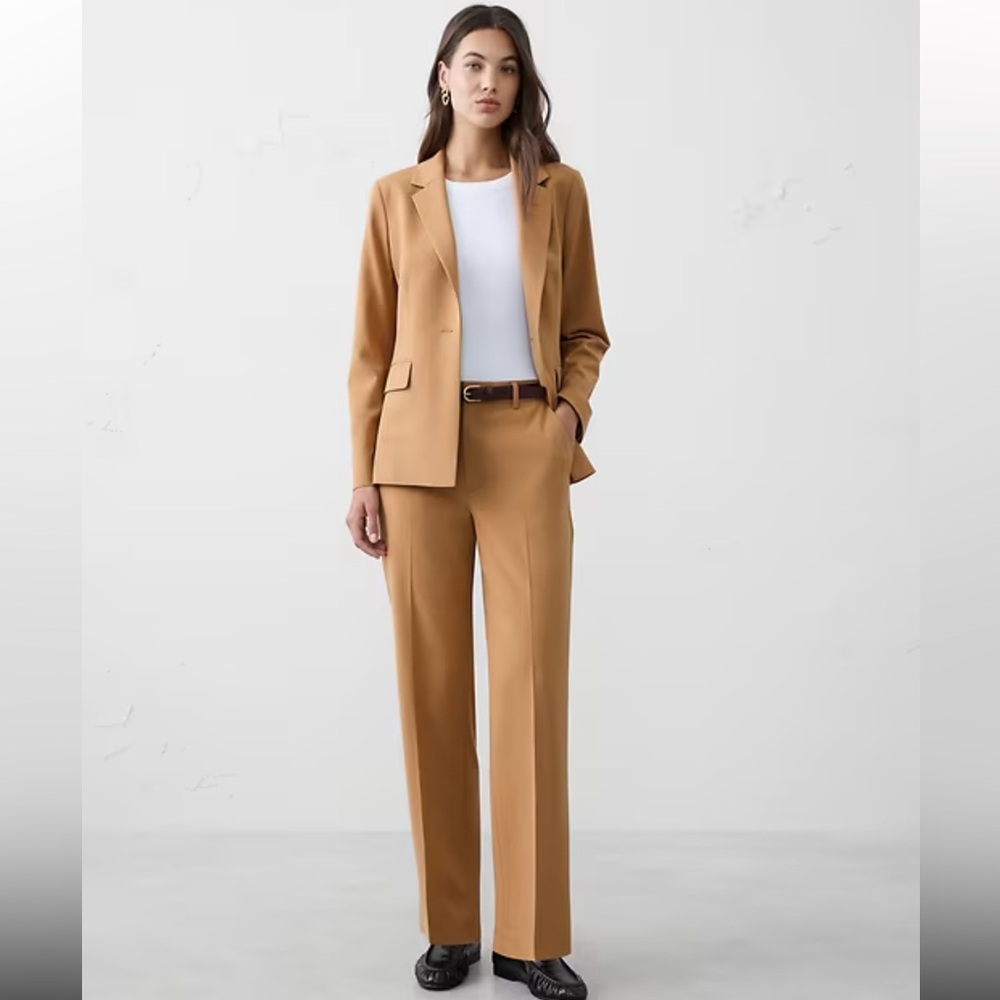 Banana Republic Factory STRAIGHT HIGH-RISE SCULPTED TROUSER